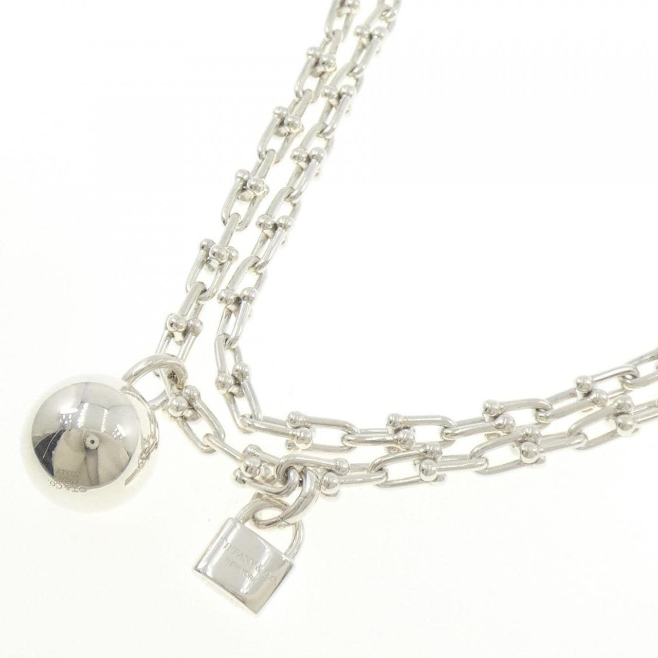 ティファニー スモール ラップ ネックレス