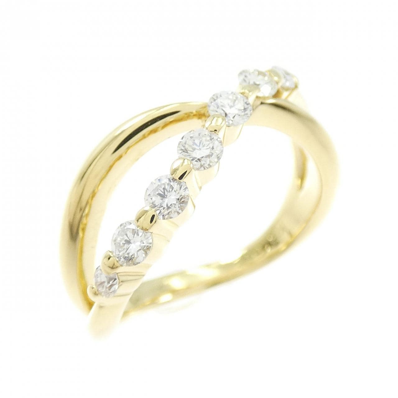 K18YG ダイヤモンド リング 0.27CT