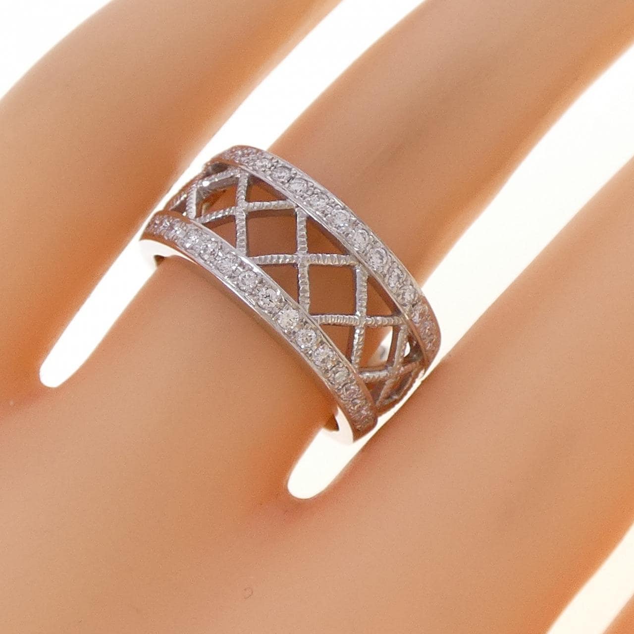 ミキモト ダイヤモンド リング 0.30CT