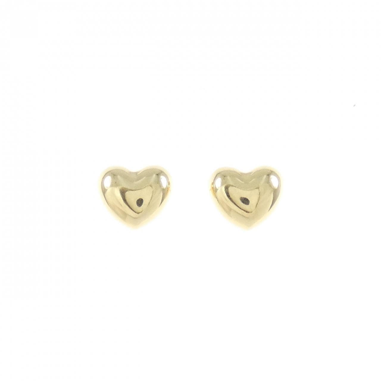 【新品】K18YG ハート ピアス