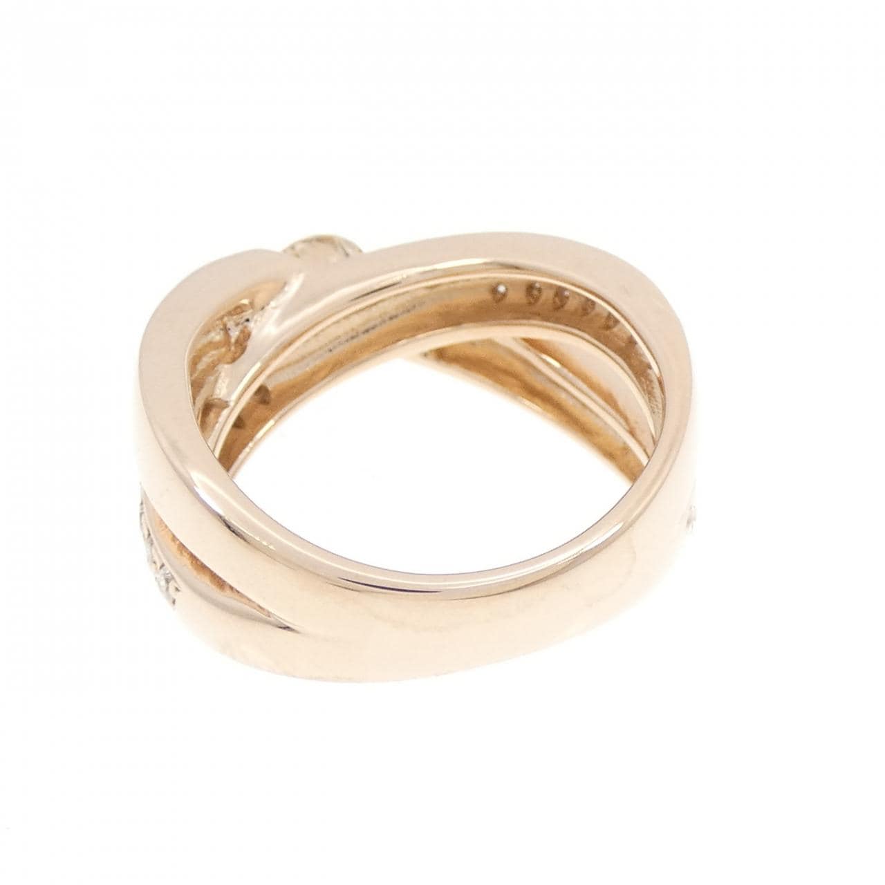 K18PG ダイヤモンド リング 0.56CT