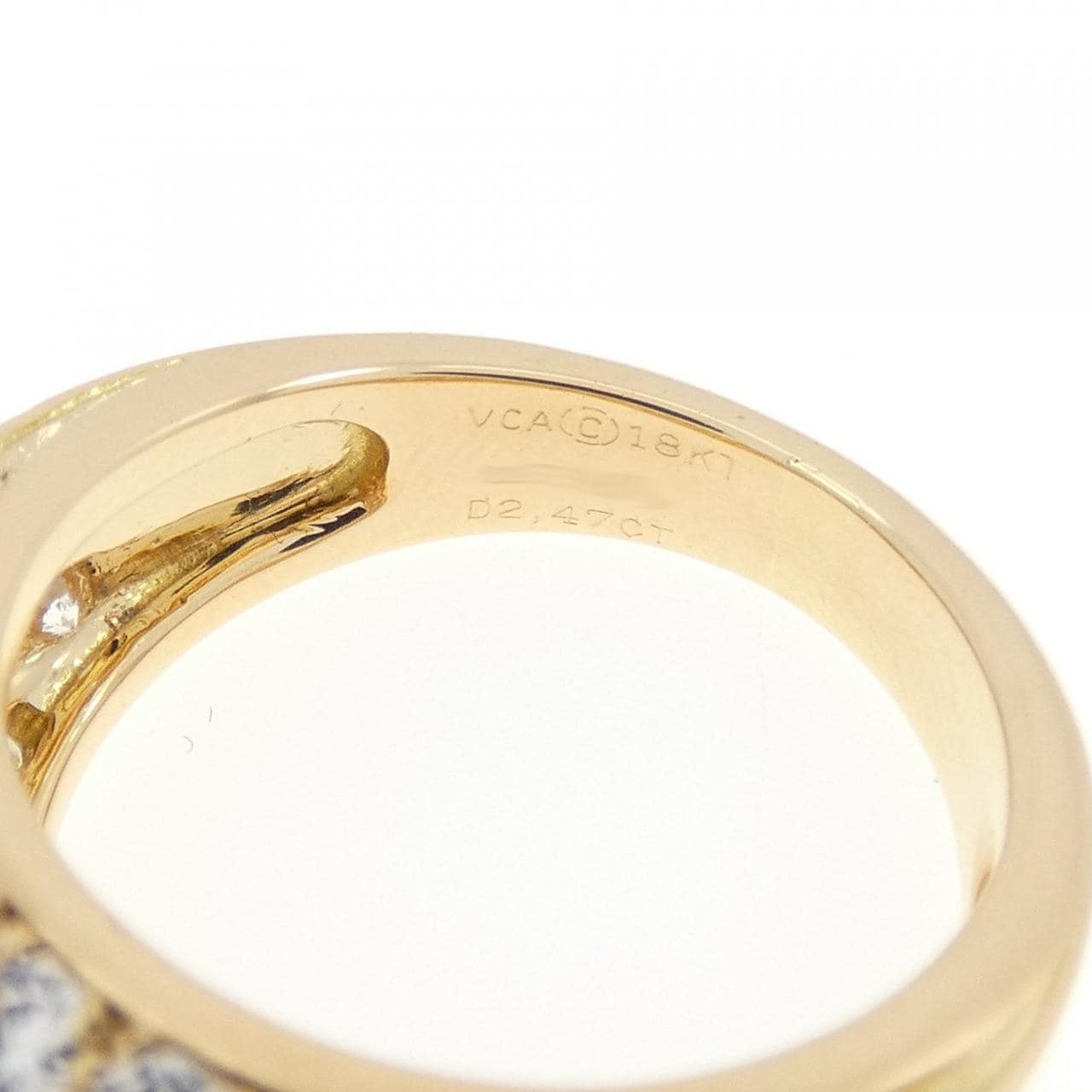 【ヴィンテージ】ヴァンクリーフ&アーペル ダイヤモンド リング 2.47CT