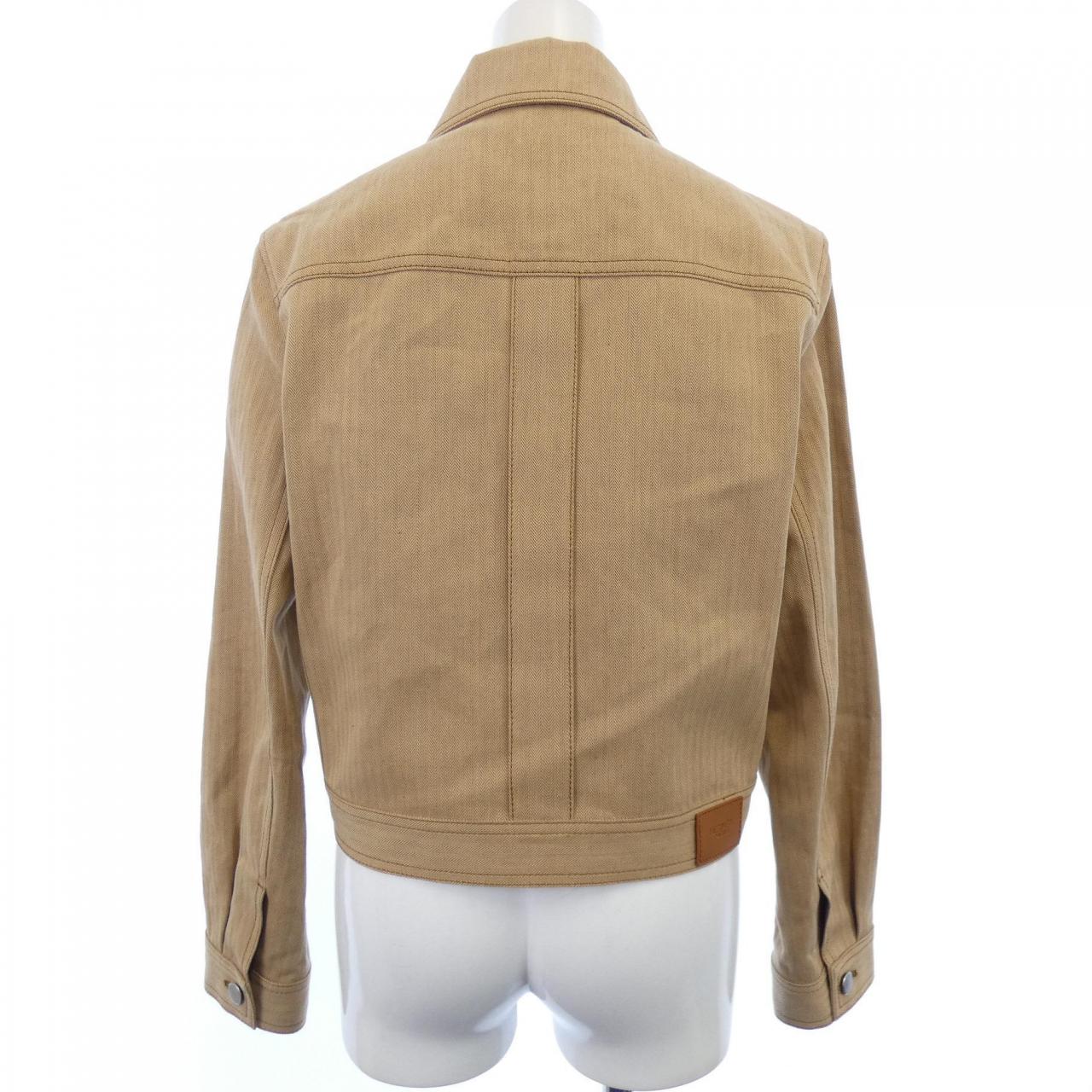 エルメス HERMES ヘリンボーン 4H0257DI デニムジャケット