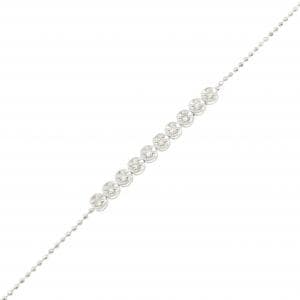 K18WG ダイヤモンド ブレスレット 0.20CT