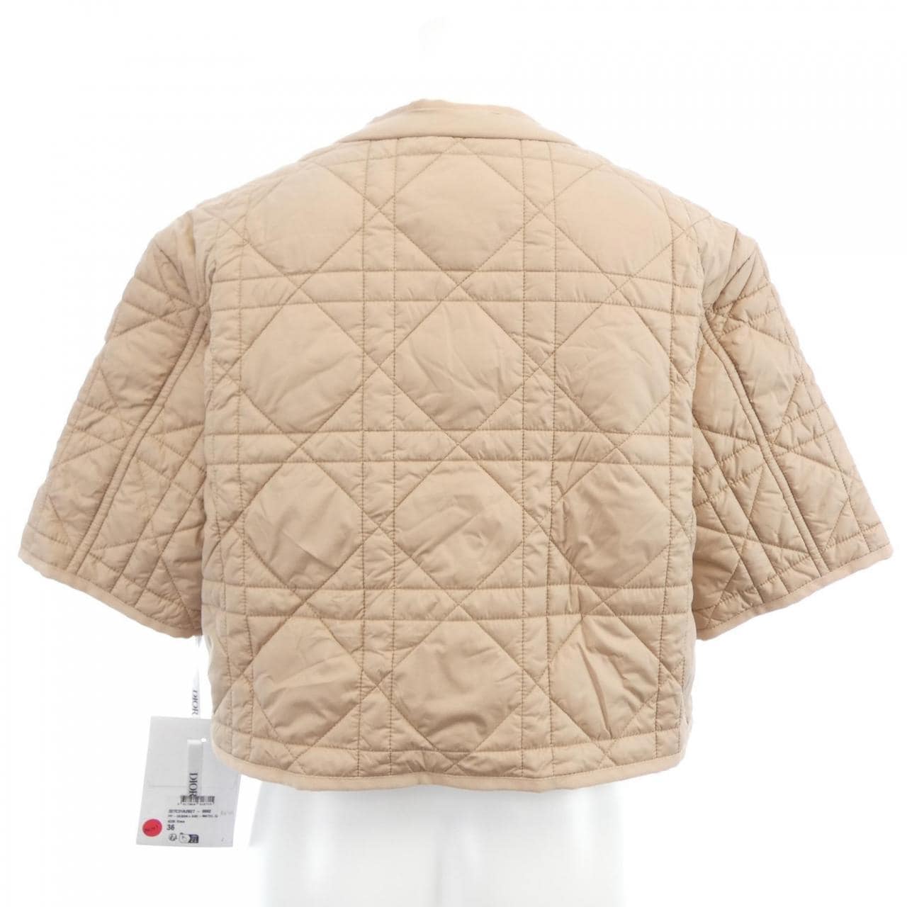 クリスチャンディオール CHRISTIAN DIOR マクロカナージュ キルティング 327C31A2827 ノーカラージャケット