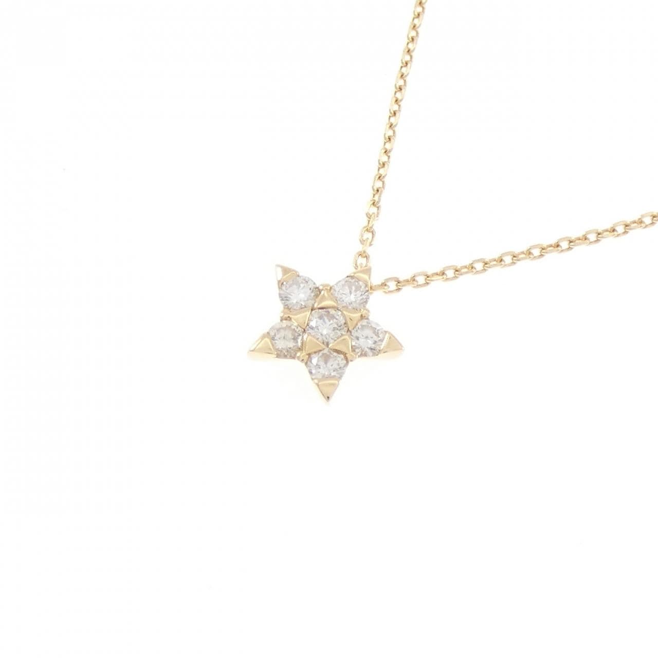 スタージュエリー ダイヤモンド ネックレス 0.15CT