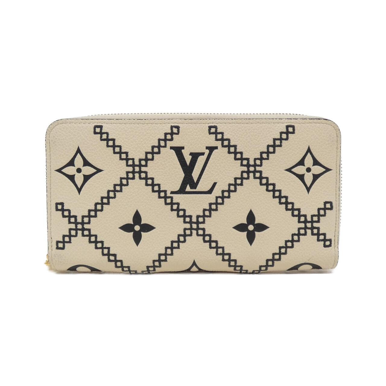 LOUIS VUITTON Monogram Empreinte Broderie Zippy Wallet M81141 Wallet
