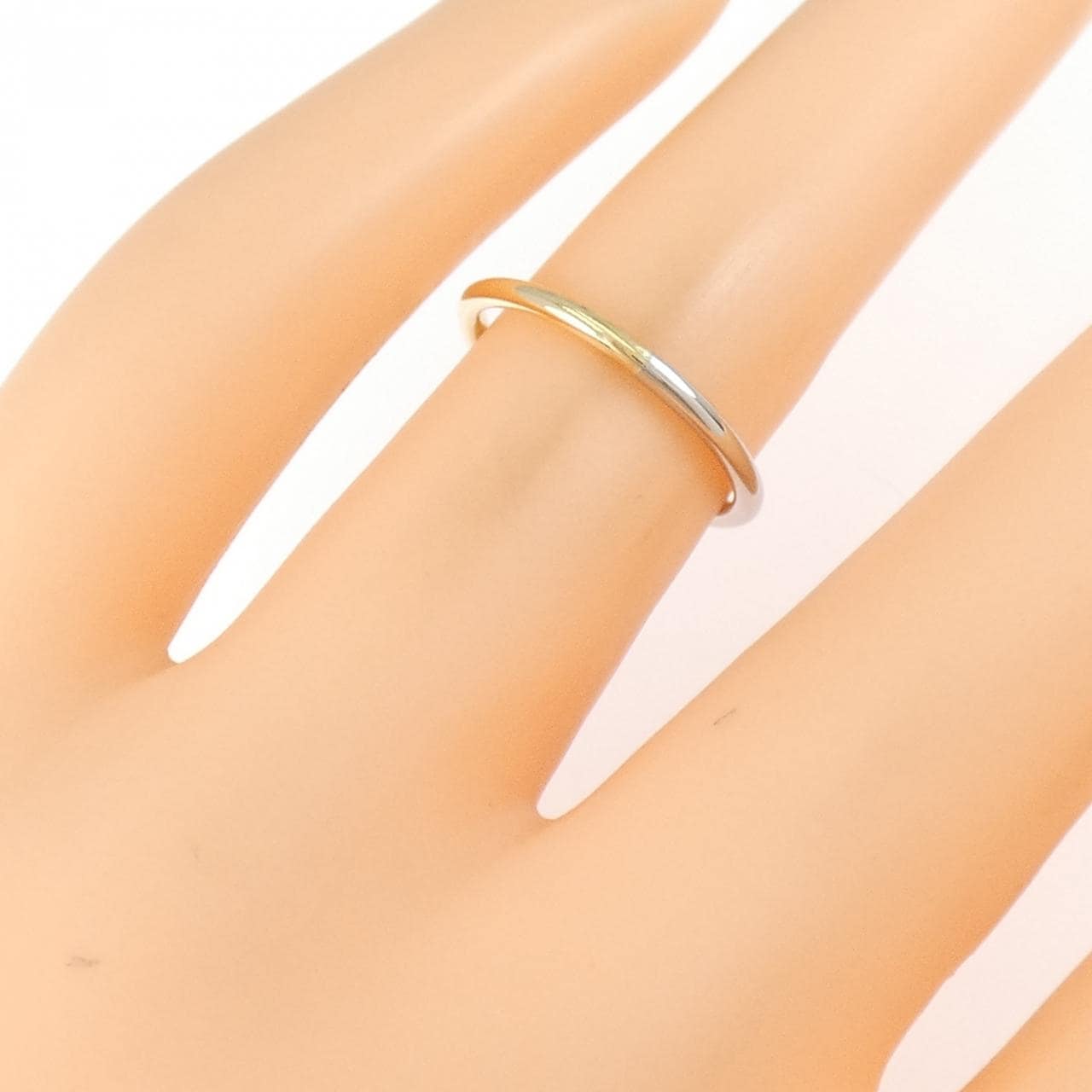K18YG/PT900 リング
