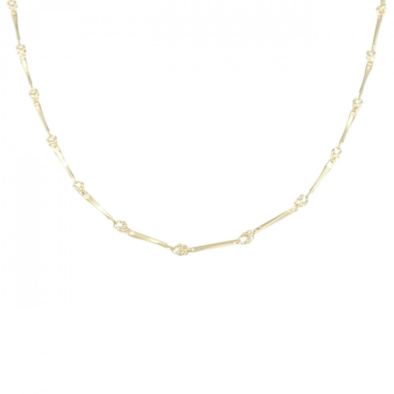 K18YG chain necklace