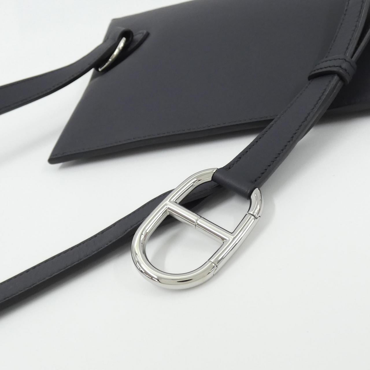 HERMES Poschamp Plus 083805CJ Shoulder Wallet