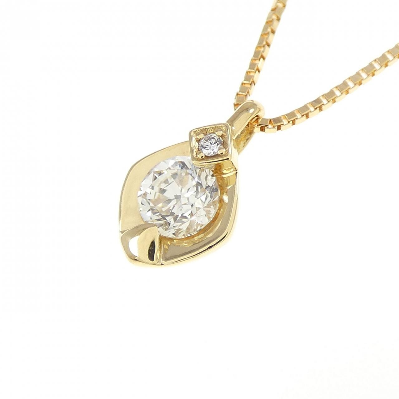 K18YG ダイヤモンド ネックレス 0.301CT