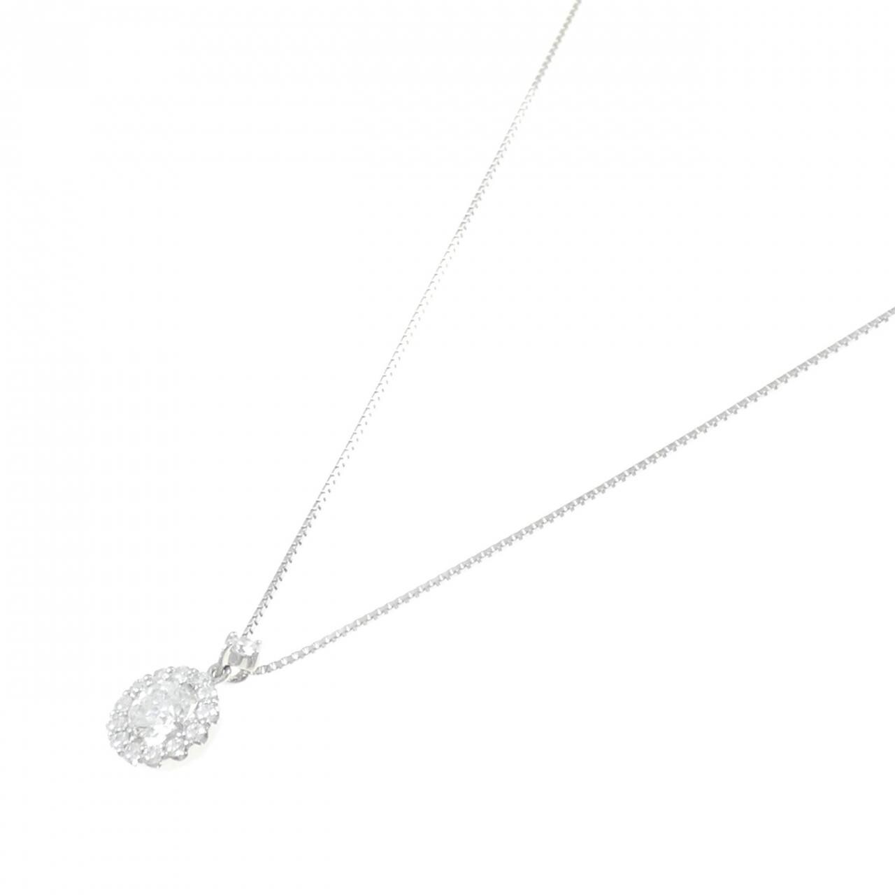 [新品] PT鑽石項鍊 0.516CT E SI1 VG