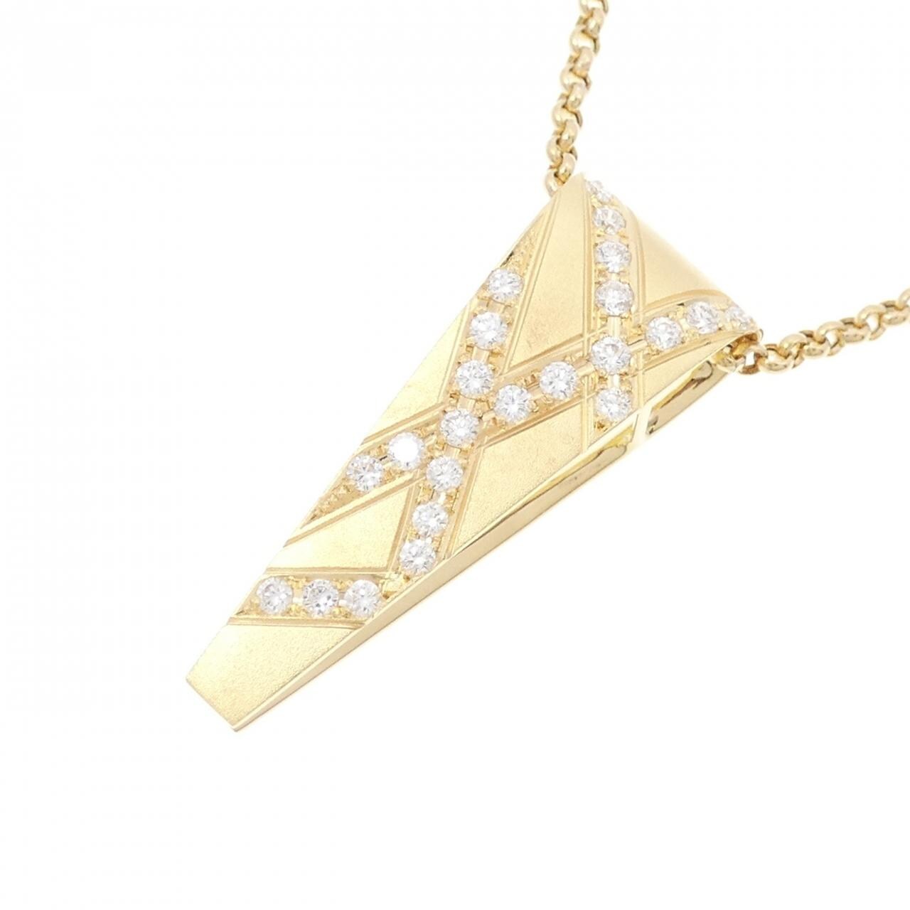 K18YG ダイヤモンド ネックレス 0.50CT