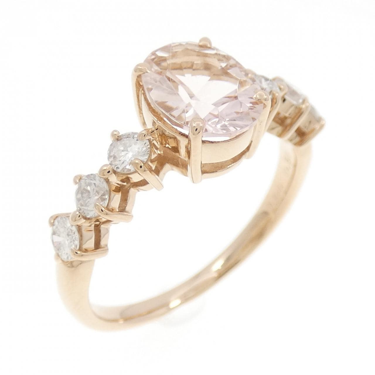 K18PG ベリル リング 1.00CT