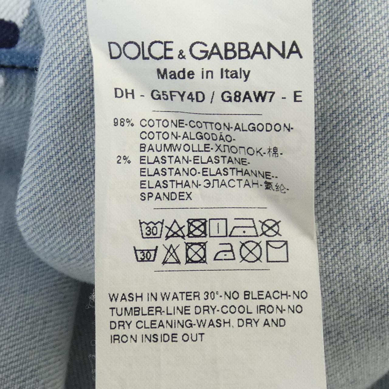 ドルチェアンドガッバーナ DOLCE&GABBANA G5FY4D/G8AW7 シャツ