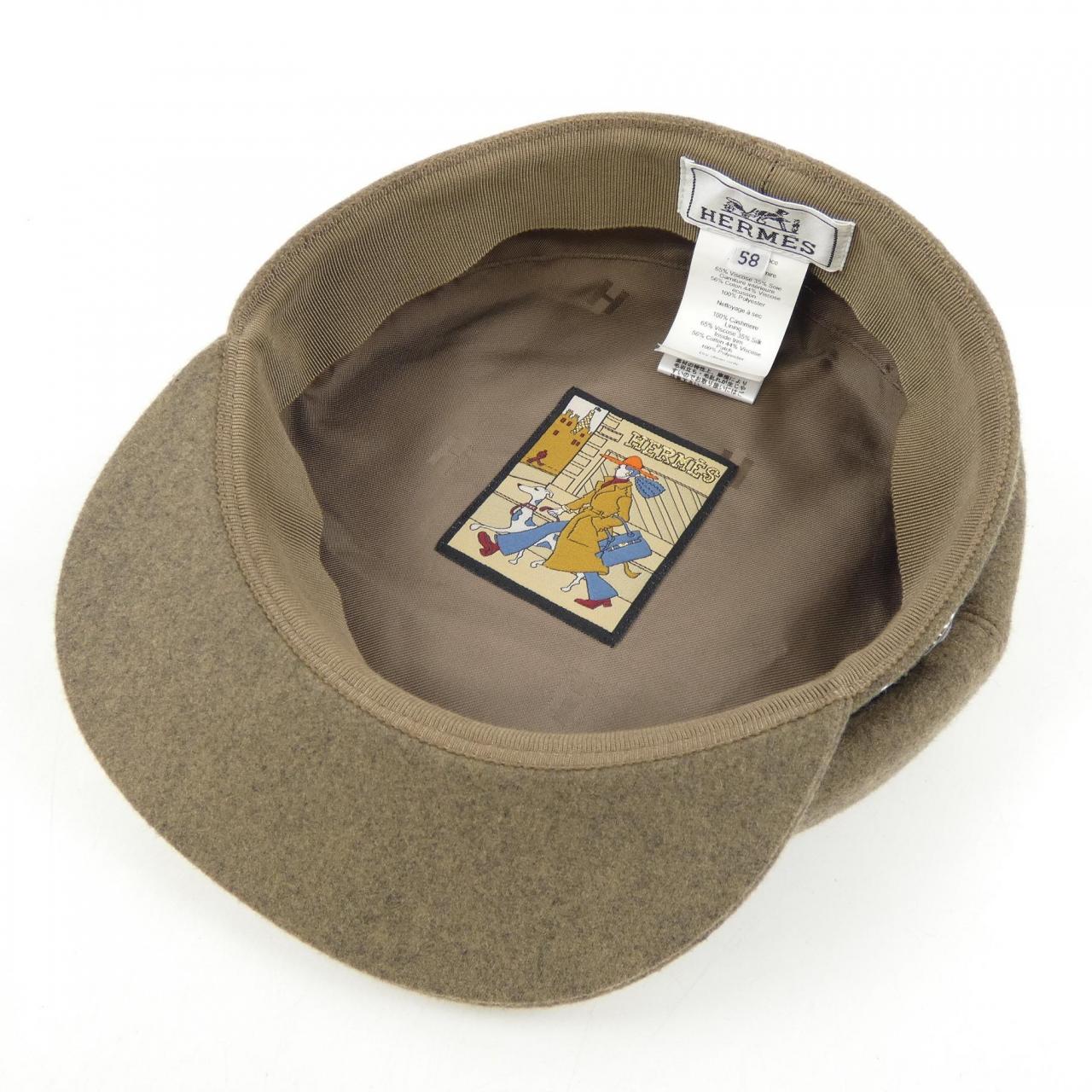 エルメス HERMES DEAUVILLE LA PARISIENNE H222022N キャップ