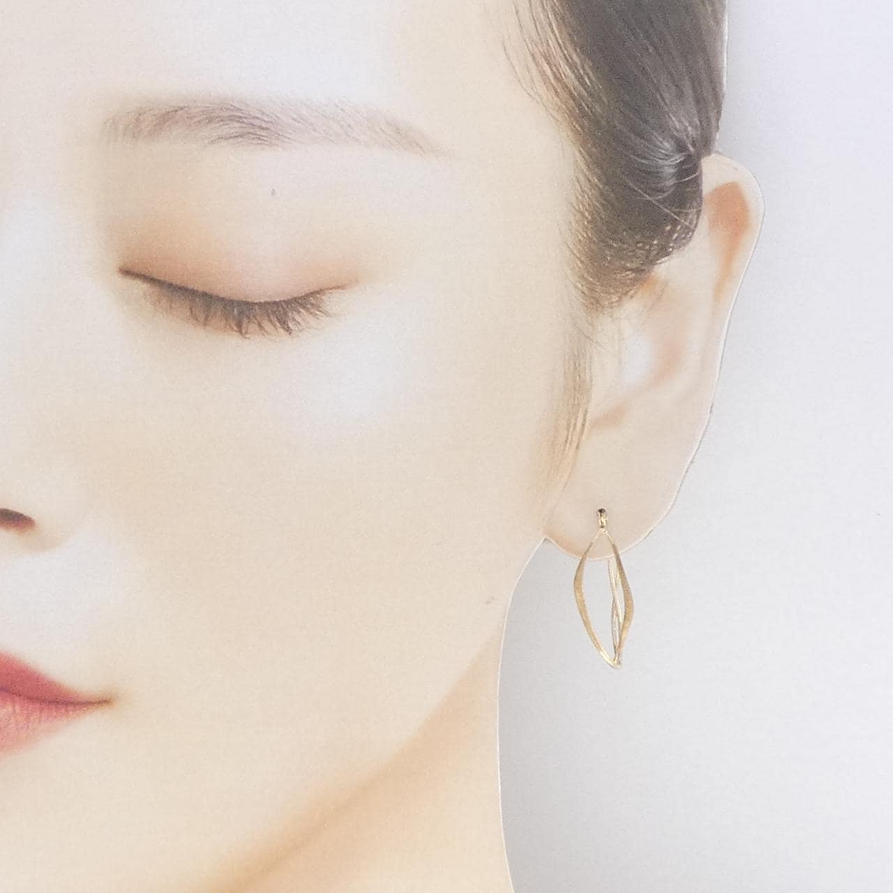 アガット K10YG ピアス