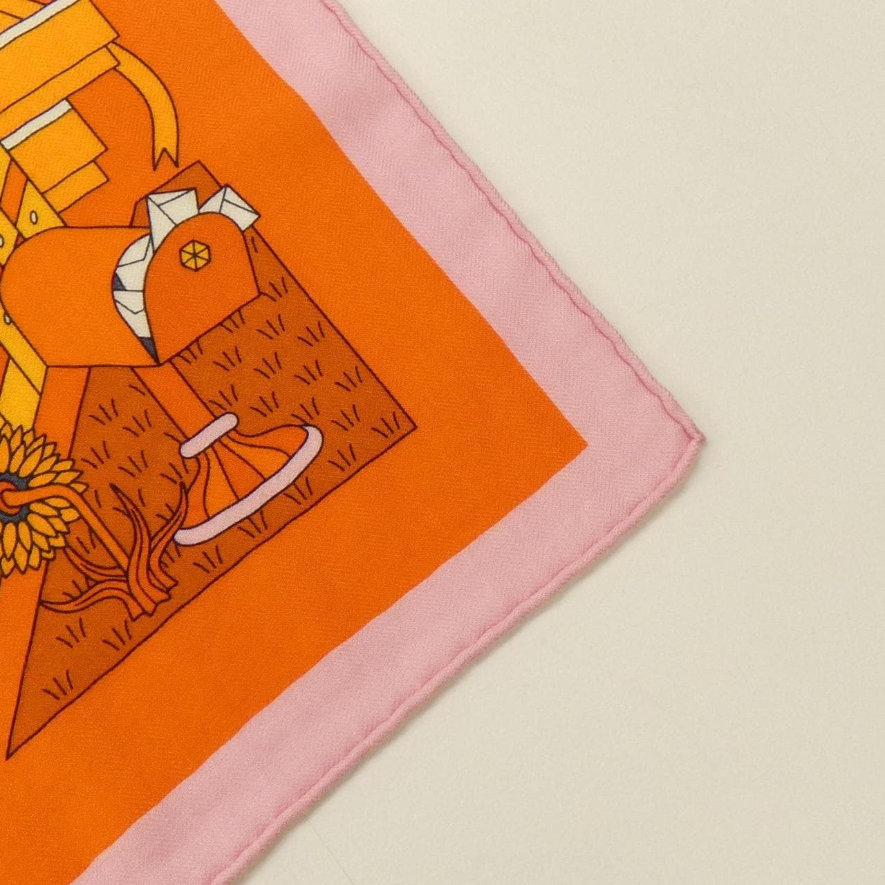 エルメス HERMES LA MAISON DES CARRES H242941S カレジェアン140 ショール