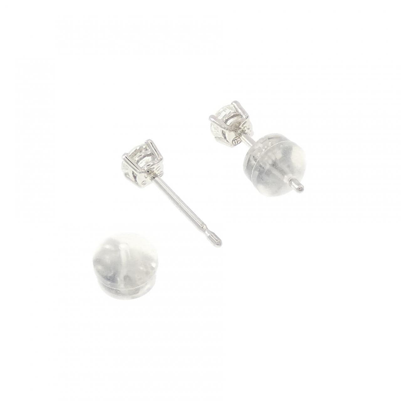 PT900 ダイヤモンド ピアス 0.216CT 0.217CT I VS1-SI1 Good-Fair