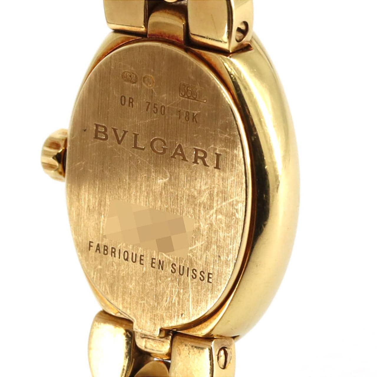 ブルガリ オーバル YG OV27G YG クォーツ