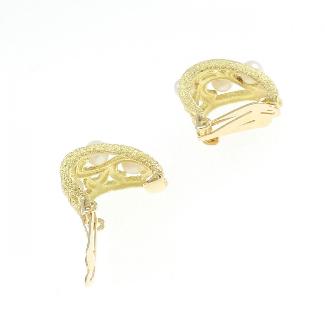 Tasaki freshwater pearl earrings