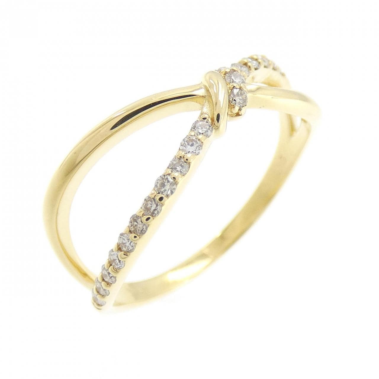 K18YG ダイヤモンド リング 0.10CT