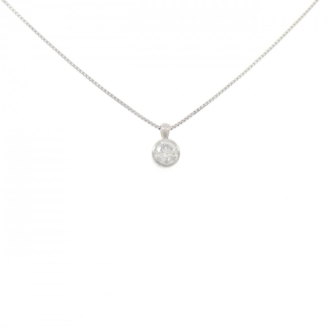 PT900/PT850 ダイヤモンド ネックレス 0.24CT