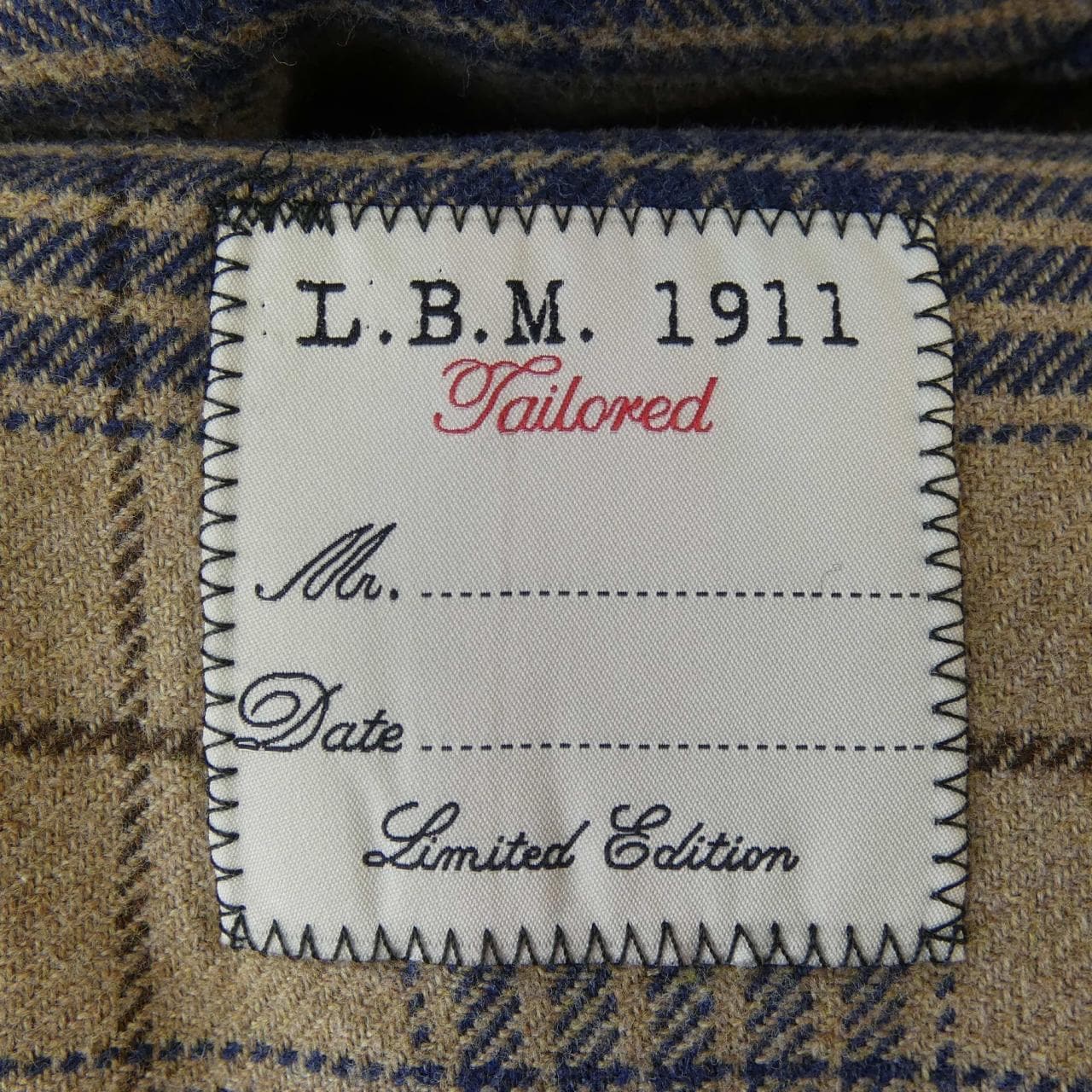エルビーエム1911 L.B.M 1911 ジャケット