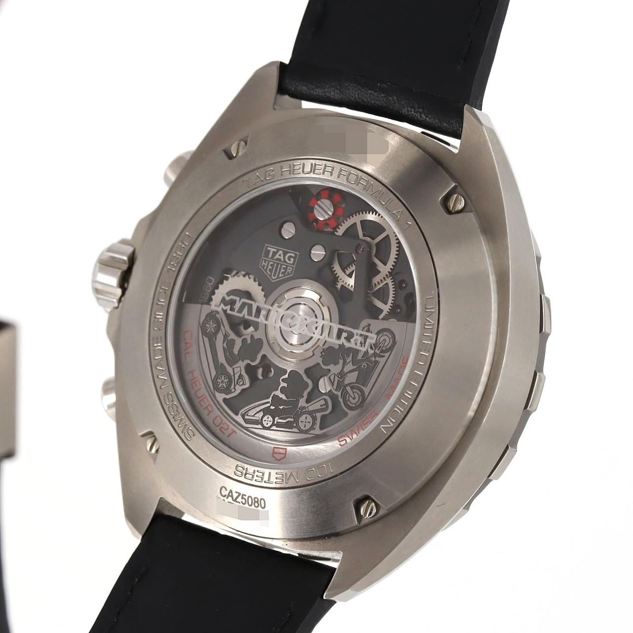 タグ･ホイヤー フォーミュラー1xマリオカート トゥールビヨンクロノグラフ TI LTD CAZ5080.FC6517 TI 自動巻