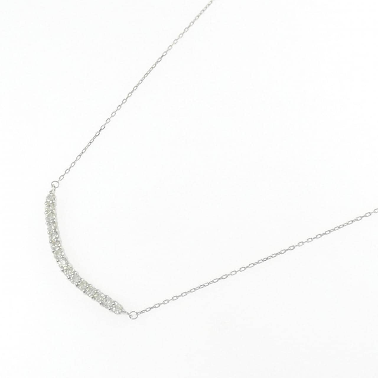 PT950/PT850 ダイヤモンド ネックレス 0.30CT