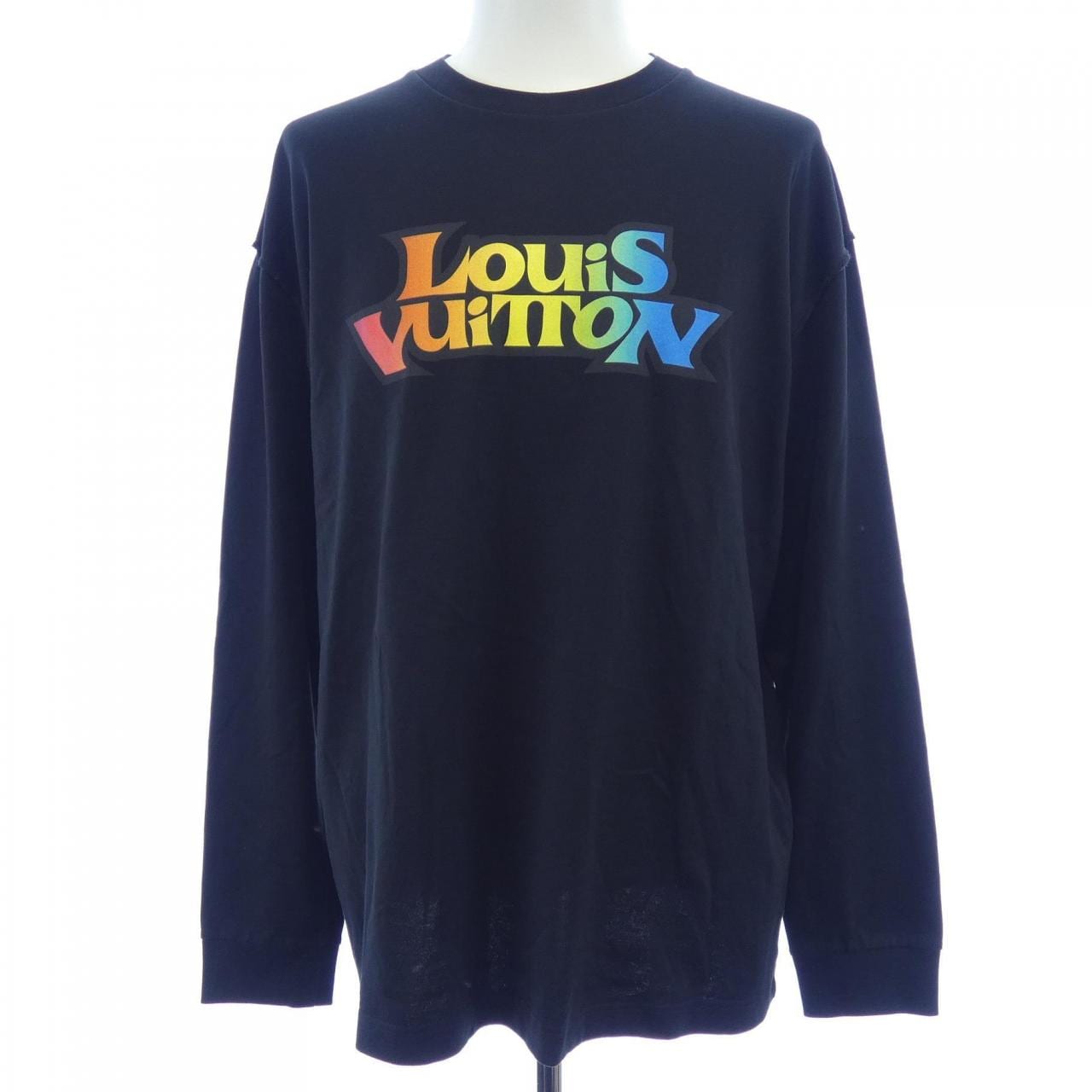 ルイヴィトン LOUIS VUITTON LVフェードプリンテッドロングスリーブTシャツ HOY31WNPG Tシャツ
