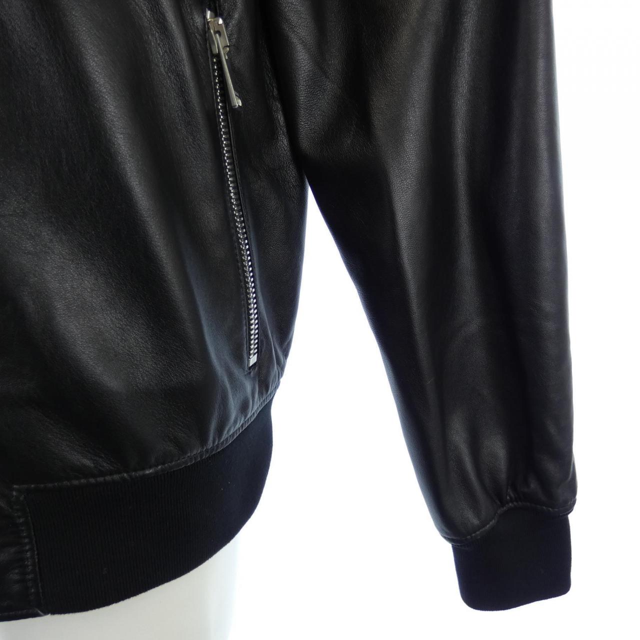 VERSACE leather jacket
