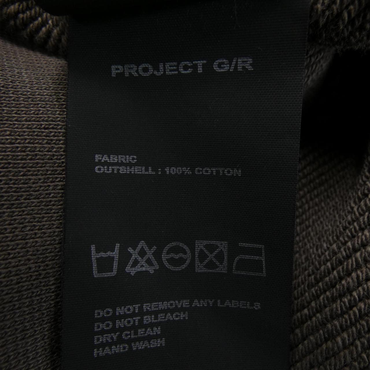 PROJECT G/R パーカー