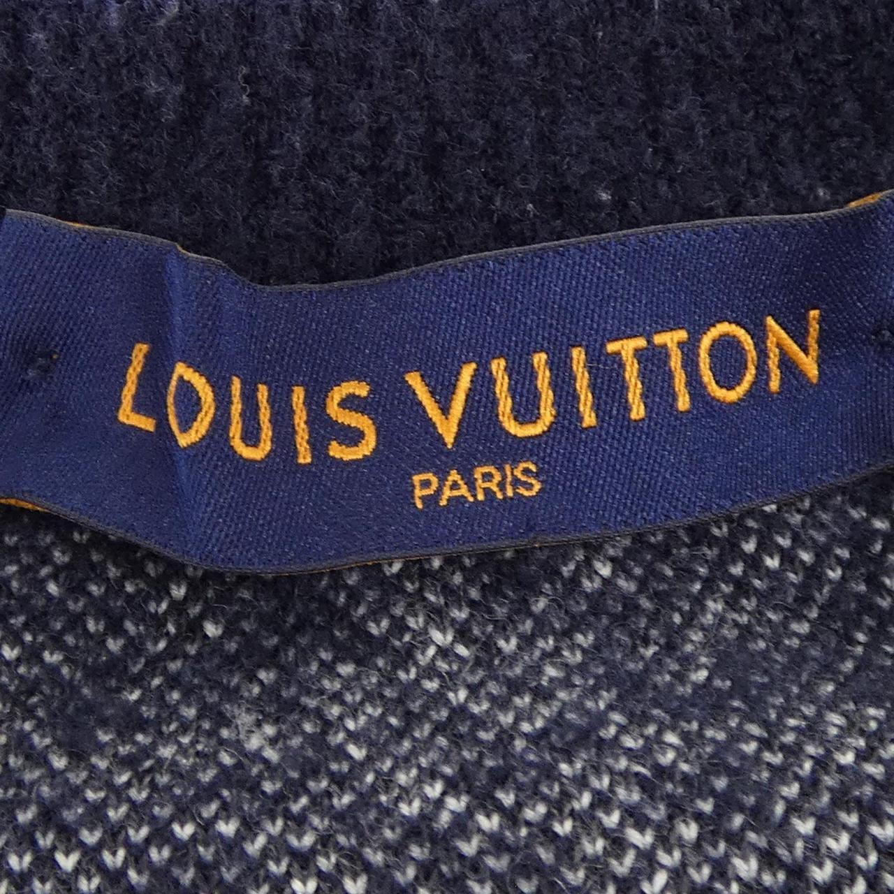 ルイヴィトン LOUIS VUITTON ディストレストモノグラムクルーネック HKN03WZMB ニット