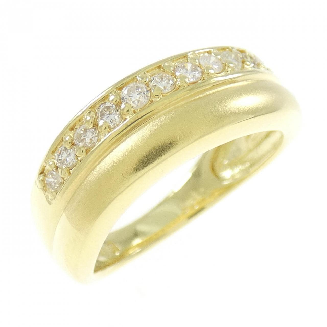 K18YG ダイヤモンド リング 0.25CT