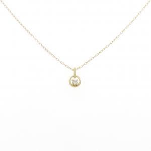 K18YG ダイヤモンド ネックレス 0.05CT