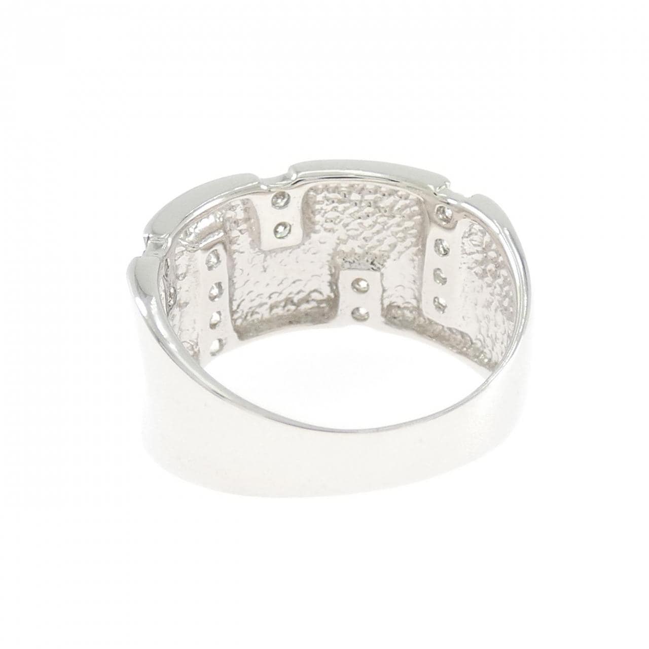 K18WG ダイヤモンド リング 0.24CT