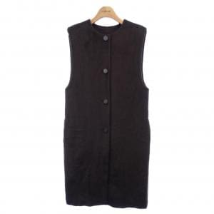 エルメス HERMES クルー ド セル トワルプリュム 3H0124DH ロングベスト