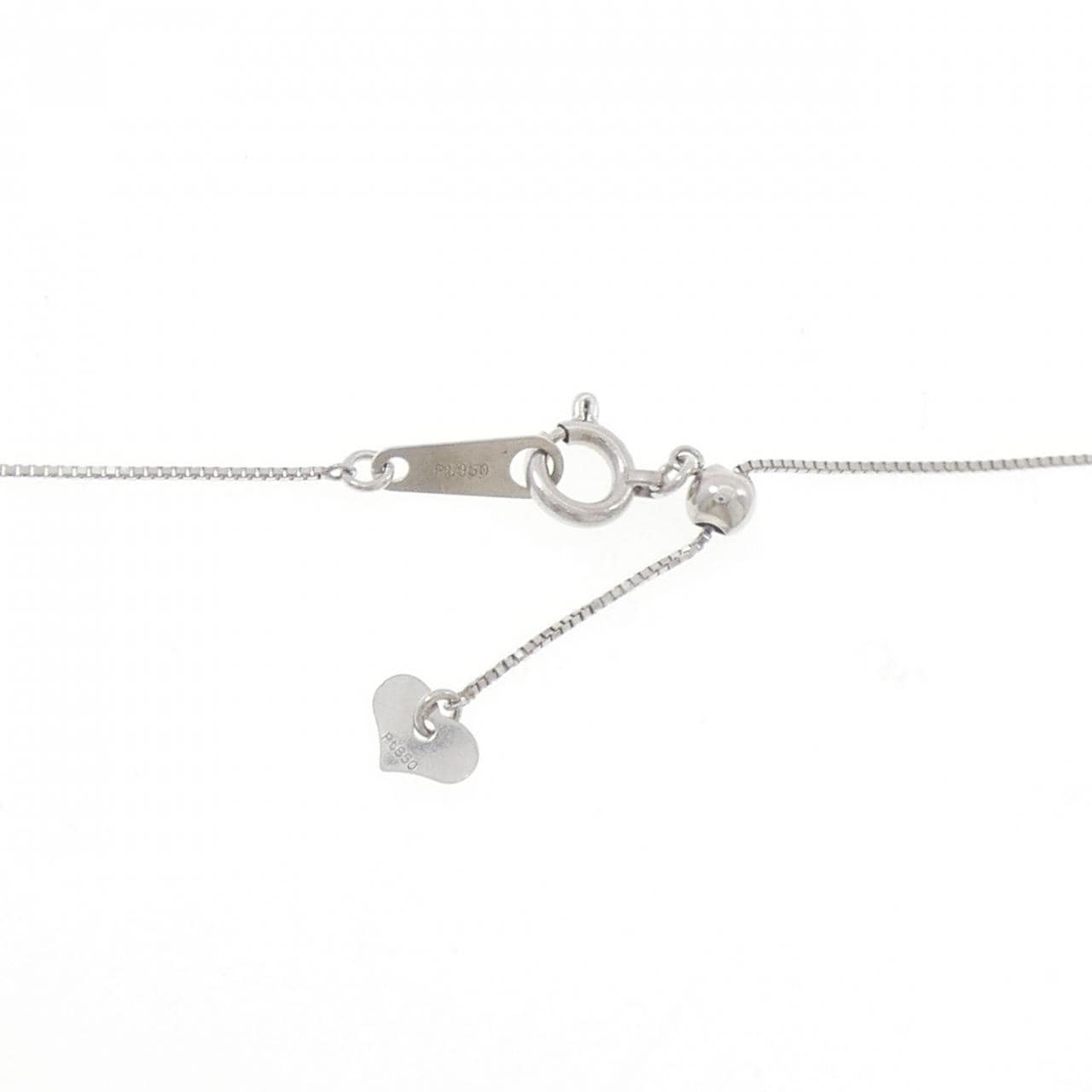 PT900/PT850 ソリティア ダイヤモンド ネックレス 0.308CT