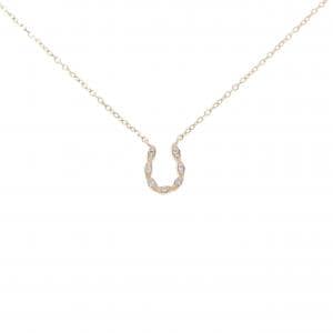 アガット ダイヤモンド ネックレス 0.03CT