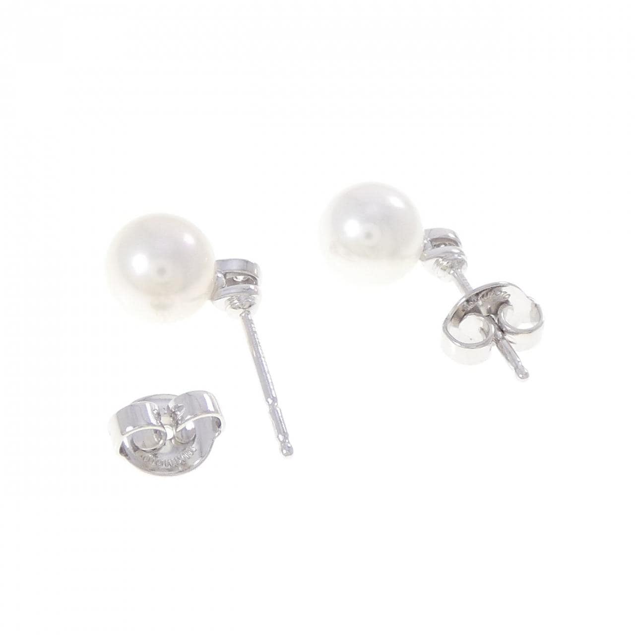 ミキモト アコヤパール ピアス 6.9mm