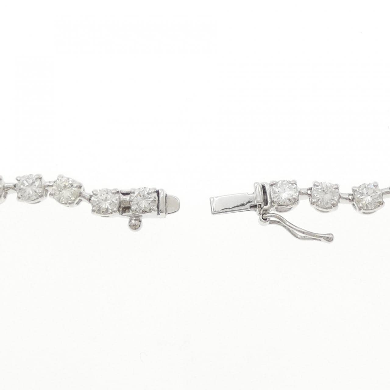 K18WG ダイヤモンド ネックレス 11.70CT