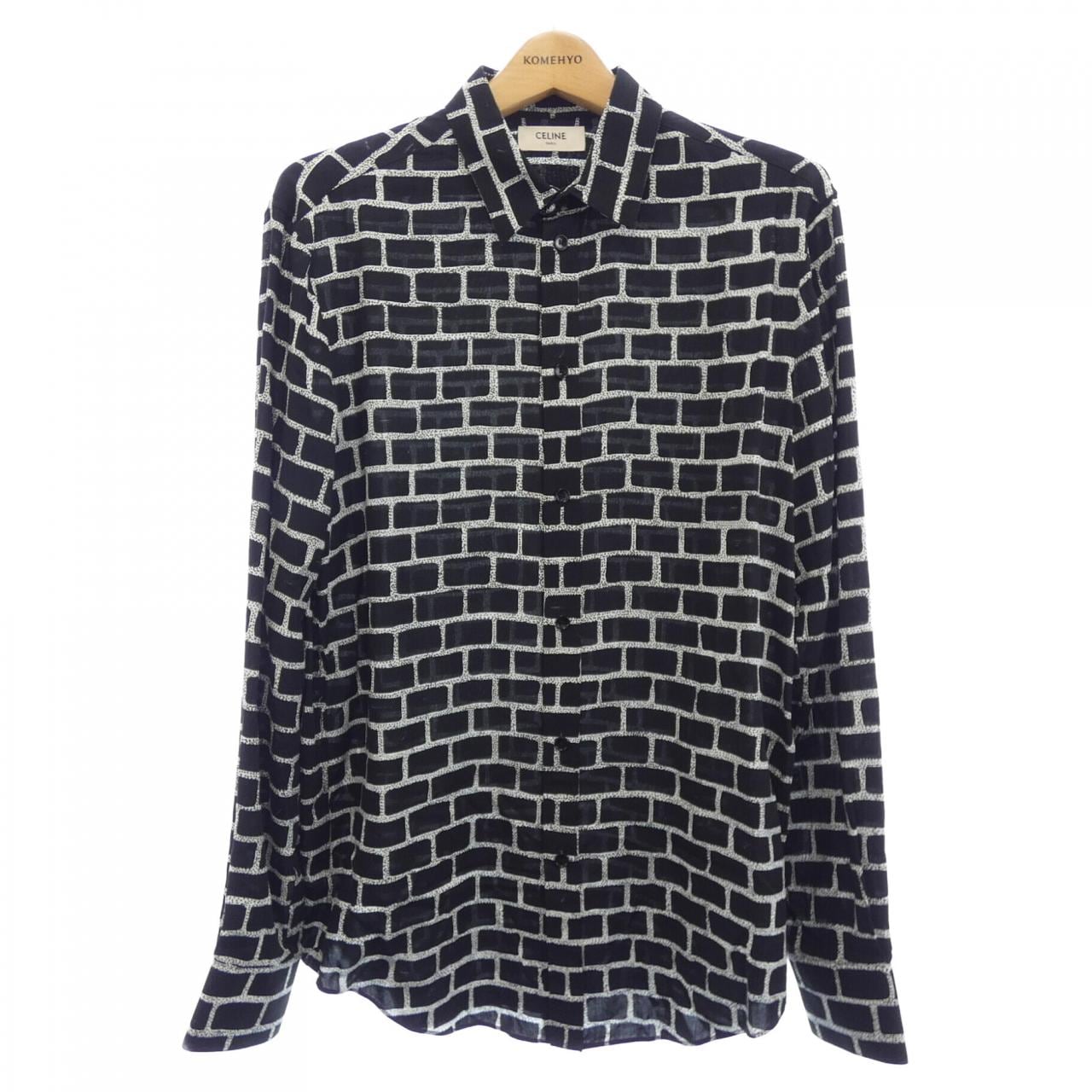 セリーヌ CELINE 2C154756F エディ期 シャツ