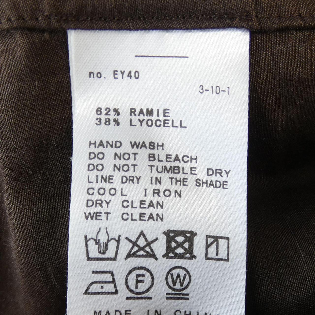 イエナ IENA シャツ