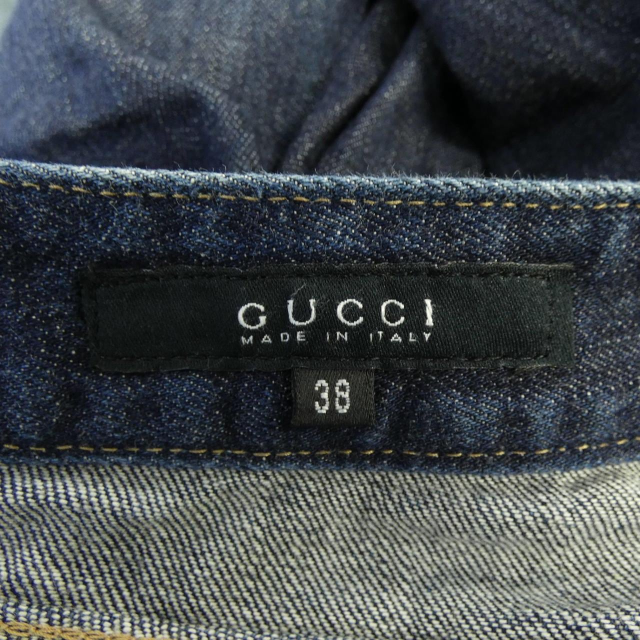 vintage Gucci 136816 ZI072 牛仔裤
