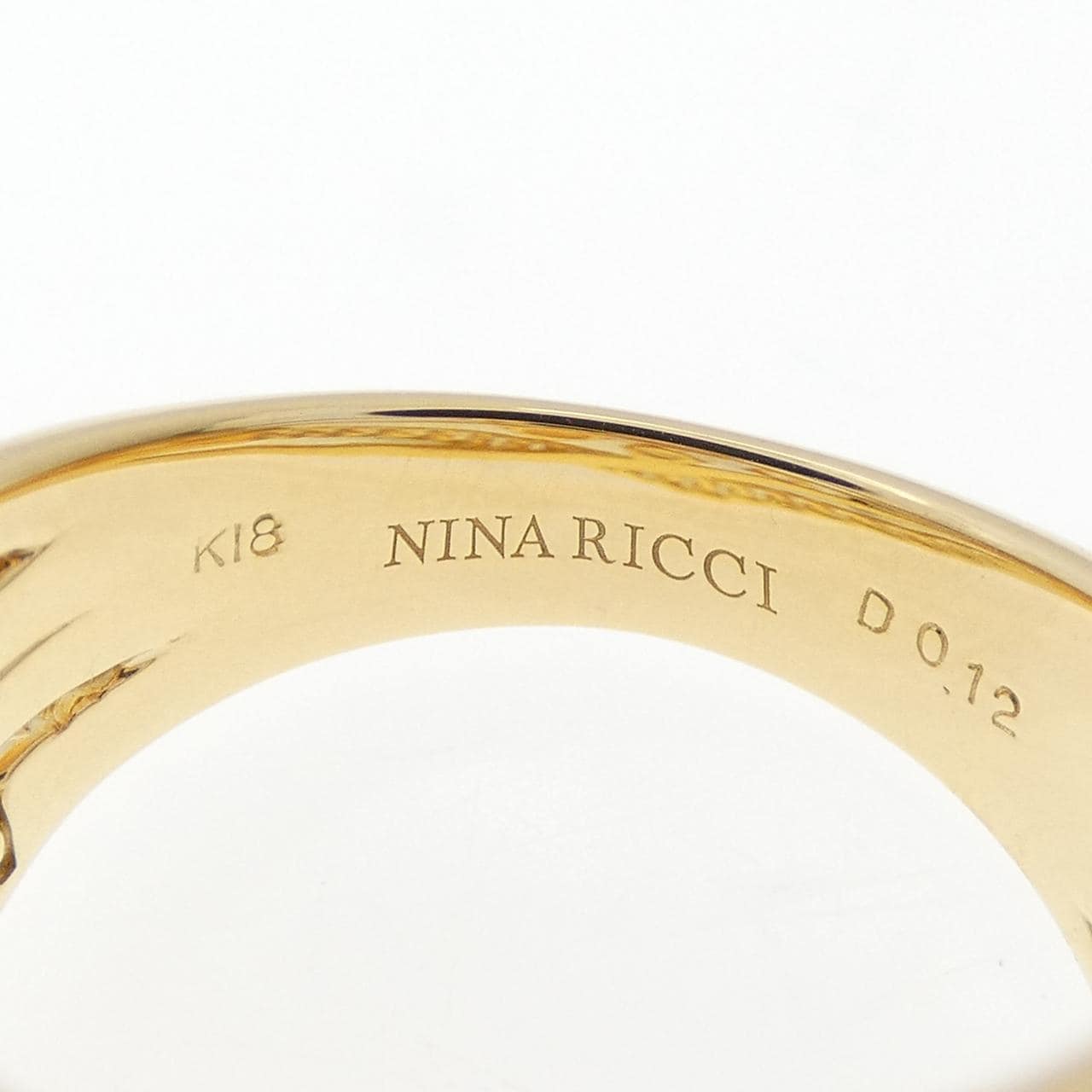 ニナリッチ カラーストーン リング