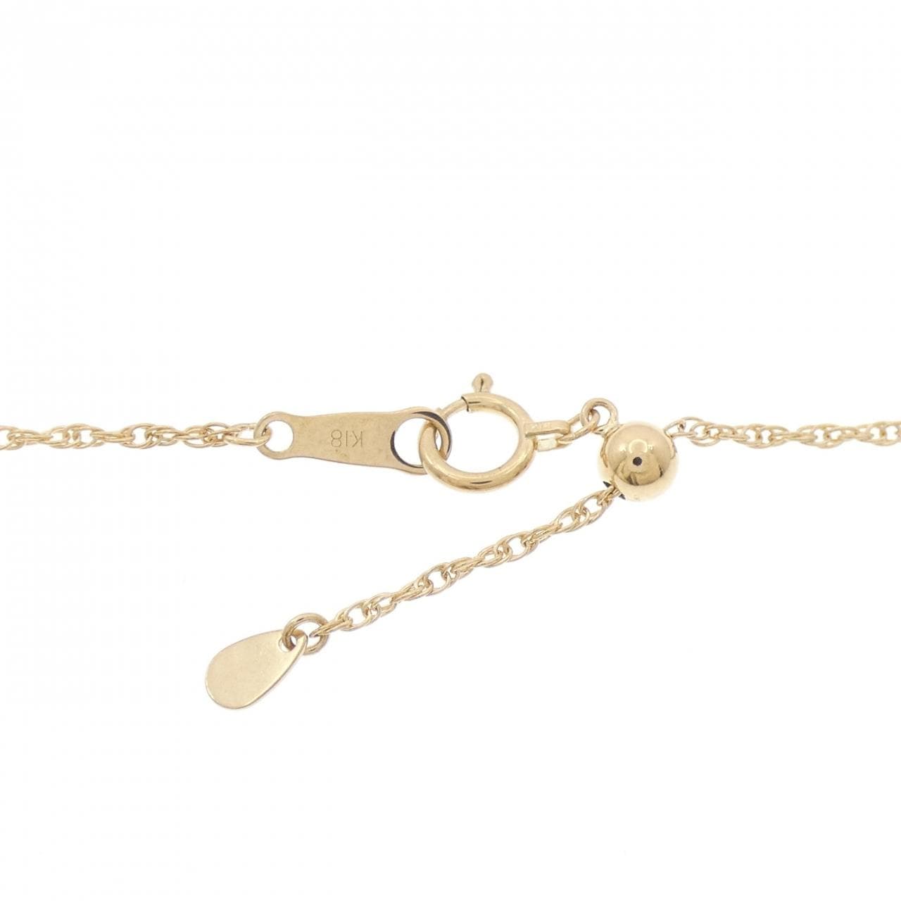 K18YG chain necklace