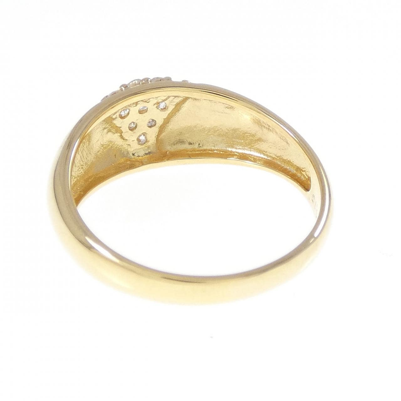 K18YG ダイヤモンド リング 0.15CT