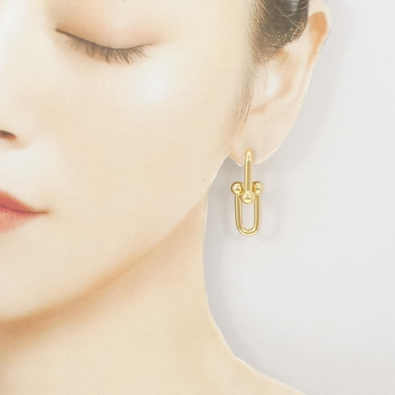 【新品】TIFFANY HARDWEAR Link 大號耳環