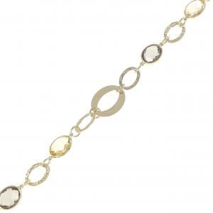 750YG シトリン ブレスレット